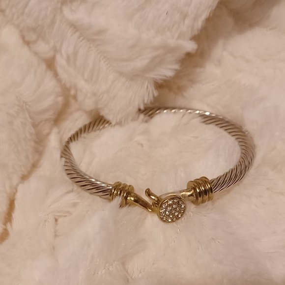Jewelry - CABLE BUCKLE TWO TONE